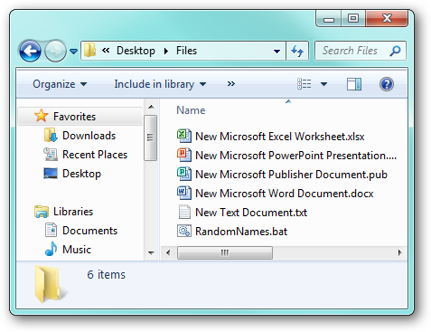 Rename folder batch file